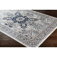 thumbnail image 4 of Mark&Day Area Rugs, 2x3 Rochelle Traditional Navy Area Rug, Blue White Carpet for Living Room, Bedroom or Kitchen (2' x 2'11"), 4 of 9