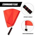 thumbnail image 5 of FENGGUIQU Match Flag Traffic Signal Flags Referee Warning Signal Flags Durable Waving Flags for Sports Traffic Use 2Pcs, 5 of 7