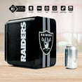 thumbnail image 2 of NFL Raiders Mini Fridge, 6 Can 4L, 2 of 6