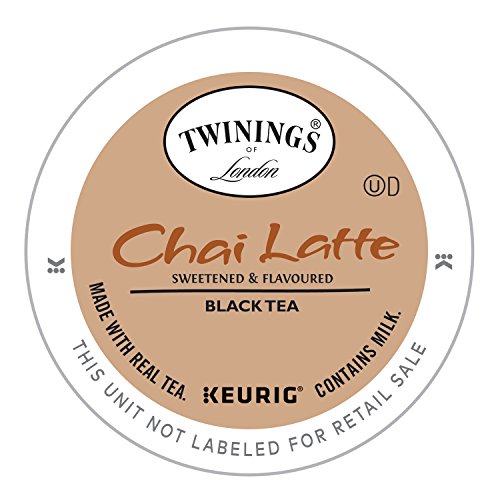 Twinings Chai Latte, Keurig KCups, 12 Count