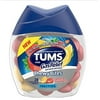 28 Count 1 Package Tums Chewy Tablets with Gas Relief Lemon And Strawberry Antacid Plus Gas Relief