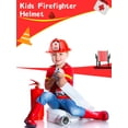 thumbnail image 4 of Disfraz de bombero Cotiny para niños con casco de bombero, 48 unidades, 4 of 7