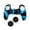C, variante sur Neinkie Édition Samouraï Peau en Silicone Antidérapante Transparente pour Manette ps5, Étui de Protection Ergonomique en Caoutchouc Souple pour Manette ps5 avec Capuchons de Stick Blanc Transparent
