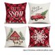 thumbnail image 5 of Cateissary 4 piezas funda de almohada decorativa de Navidad cremallera fiesta Año Nuevo Navidad funda de almohada decoración hogar sofá cama silla Kits de decoración para fiestas Cateissary HA069230-00B, 5 of 6