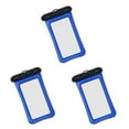 thumbnail image 1 of Guardoinrt Waterproof Phone Case Universal Safe Beach Travel Kayaking Canoeing Cellphone Dry Bag Protection Accessory Drying Pouch Blue 3Set, 1 of 6
