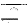 thumbnail image 4 of Centric Parts 112.07140 Brake Shoe, 4 of 5