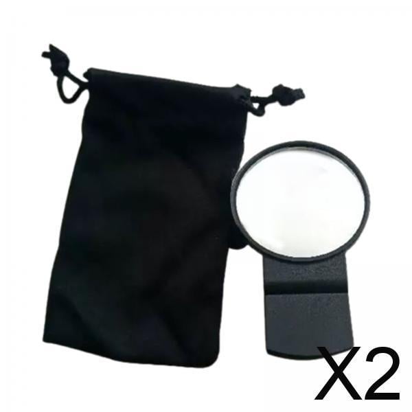 2xPhone Mirror Selfie Clip Compact Phone Camera Mirror Clip Para Vlog Photo Men