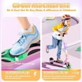 thumbnail image 6 of UNI-SUN Electric Scooter for Kids Ages 6-12, Lightweight and Adjustable Handlebar with Flashing Rainbow Lights, Glow PU Wheel, 6 of 7