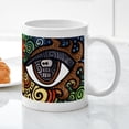 thumbnail image 5 of CafePress - Skull Eye Mugs - 11 oz Ceramic Mug - Novelty Coffee Tea Cup, 5 of 6