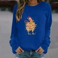 thumbnail image 1 of Meichang Chandails en Molleton de Noël pour Femmes Chemises Raglan Graphiques de Noël Manches Longues Col Rond Coupe Ample Blouse Tops, 1 of 6