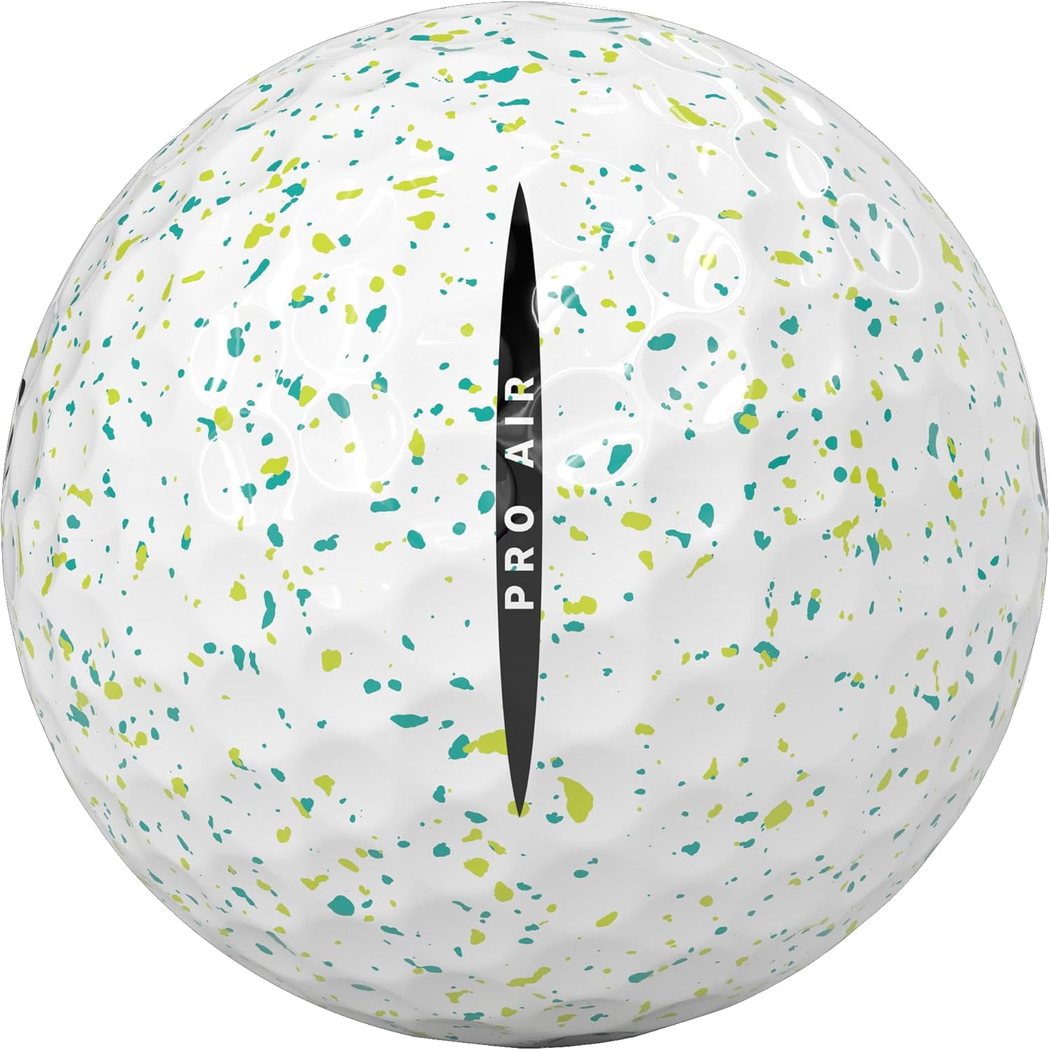 Vice Pro Air Golf Balls (2025 Model) Petrol/Yellow Drip