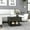 Brown, variant on Multicolor Freestanding Lift Top Coffee Table with Concealed Storage and Smart Wheels for Living Room