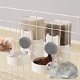 thumbnail image 1 of Set Comedero y Dispensador de Agua kathson para Conejo 1L (Gris), 1 of 7