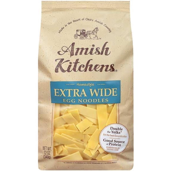 Amish Kitchens Extra Wide Egg Noodles, 12 Oz