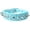 Blue, variant on Spiked Dog Collar, Mushrooms Rivet Spike Anti-Bite Studded Protective Pet Neck Pu Leather Puppy Collars for XXS XS Small Medium Large Boy Dogs Male Cats Goat