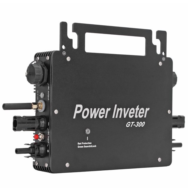 Micro Inversor De Conexión A Red Solar De 300 W, Resistente Al Agua IP65 MPPT CC A CA Control WiFi Enchufe De La UE Micro Inversor De 230 V Inversor De Panel Solar Monofásico De Conexión A Red