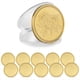 thumbnail image 2 of 10 Piezas de Monedas de Latón en para Grabado , Monedas en para Grabado de Metal de 40 mm con Caja de Protección de Acrílico, 2 of 8