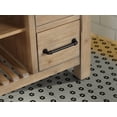thumbnail image 4 of Ari Kitchen & Bath Lauren 42" Solid Wood Bathroom Vanity, Italian Carrara Marble Countertop, 4 of 9