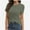 Deep Gray, variant on Women's Crew neck Short Sleeve Slim Fit T-Shirt Summer Casual Basic Tee Tops
