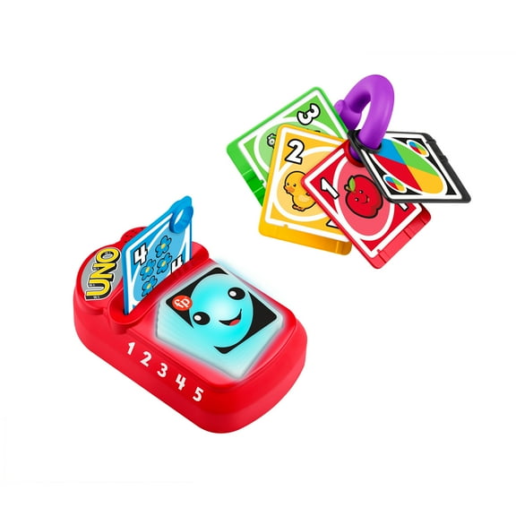 Fisher-Price Laugh & Learn Counting and Colors UNO Electronic Learning Toy for Infants
