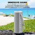 thumbnail image 2 of Altavoz inalámbrico Bluetooth MIATONE Waterproof - Gris, 2 of 7