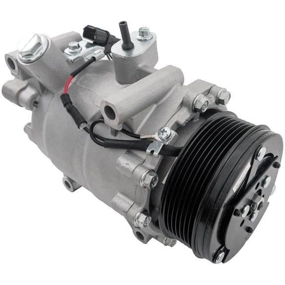 New 7-Groove Pulley A/C Compressor Compatible With Acura Honda RDX SH-AWD 4 Cyl 2.3L CR-V EX 4 Cyl 2.4L ILX Base 2.4L 2007-2015 By 3753 89245 198580 255768 638882 1012470