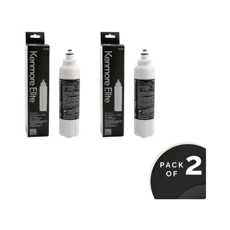 Kenmore Elite 9490 Original OEM Refrigerator Water Filter ( 2 Pack