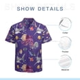 thumbnail image 7 of High Quality Hawaiian Shirts for Men Short Sleeve Aloha Beach Shirt Floral Summer Casual Button Down Shirts Blouses XVGQ5I, 7 of 7