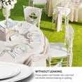 thumbnail image 6 of ROVSUN 400 Pieces Gold Disposable Dinnerware Set 30 Guests, Elegant Plastic Plates for Party Wedding, 50 Dinner Plates, 50 Dessert Plates, 50 Cups, 50 Silverware set, 50 Napkins, 50 Straws, 6 of 8