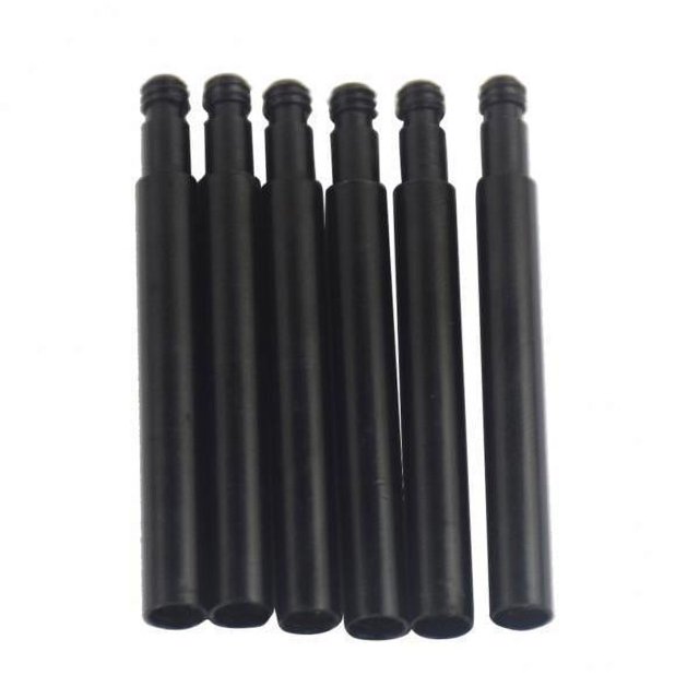 5x Extensor de Válvula Presta de Aleación de 6 Piezas Extensión de Válvulas Francesas Rueda de Tubo FV 5 piezas