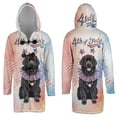 thumbnail image 3 of 4th of July Newfoundland Celebrates Independence Day All Over Print 3D Hooded Duffle Toggle Coat Newfie Dog Lover Gifts - 12010, 3 of 6