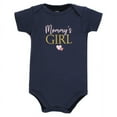 thumbnail image 5 of Hudson Baby Infant Girl Cotton Bodysuits, Girl Mommy Pink Navy 3Pk, 0-3 Months, 5 of 5