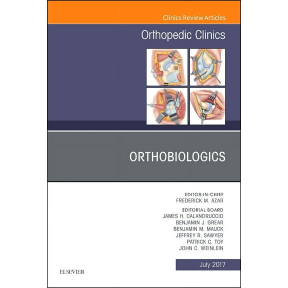 Orthobiologics, An Issue of Orthopedic Clinics