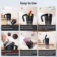 thumbnail image 6 of Portable Blenders and Shakes Mini Blender USB Rechargeable Handheld Blender Cup Sports Travel and Home, 6 of 9