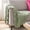 Green, variant on Knitted Throw Blanket Ruffled Edge Lightweight Breathable Decorative Accessory for Sofa Couch Bed Indoor Home Use 35.43*27.56*0.39IN