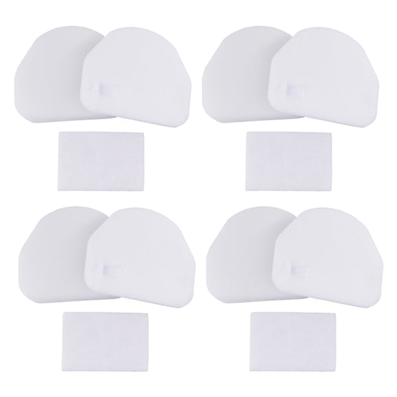 4pack Foam & Felt Filter For Shark Navigator NV100 NV105 NV106NV200 NV201 NV202 UV300 NV450 NV480 NV481 NV482 NV105 XFF450 XFL100 Vacuum Cleaner