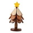 thumbnail image 3 of Posavasos de madera resistentes al calor para mesa, centro de mesa, arte de árbol, 3 unidades amarillo, 3 of 9