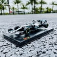 thumbnail image 2 of Bburago-modelo de coche de carreras para hombre, juguete de coche de aleación de cubierta dura 2020, W10 NO.44 Mercedes Benz, Lewis Hamilton F1, regalo de colección, 1:43 Fivean unisex, 2 of 2