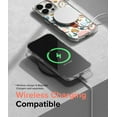 thumbnail image 6 of Ringke Fusion Design Compatible with iPhone 14 Pro Max Case, Transparent 3D Print Design Hard Back with Shockproof Clear Bumper Cover - Floral, 6 of 11