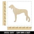 thumbnail image 2 of Saluki Dog Solid Wood Shape Unfinished Piece Cutout Craft DIY Projects - 6.25 Inch Size - 1/4 Inch Thick, 2 of 7