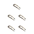 thumbnail image 3 of relayinert Bâtons de Cheveux en Forme de U Simplicité Modélisation Coiffure Fait Main Femmes Épingle à Cheveux Légère Queue de Cheval Accessoires Léopard Clair 5Set, 3 of 6