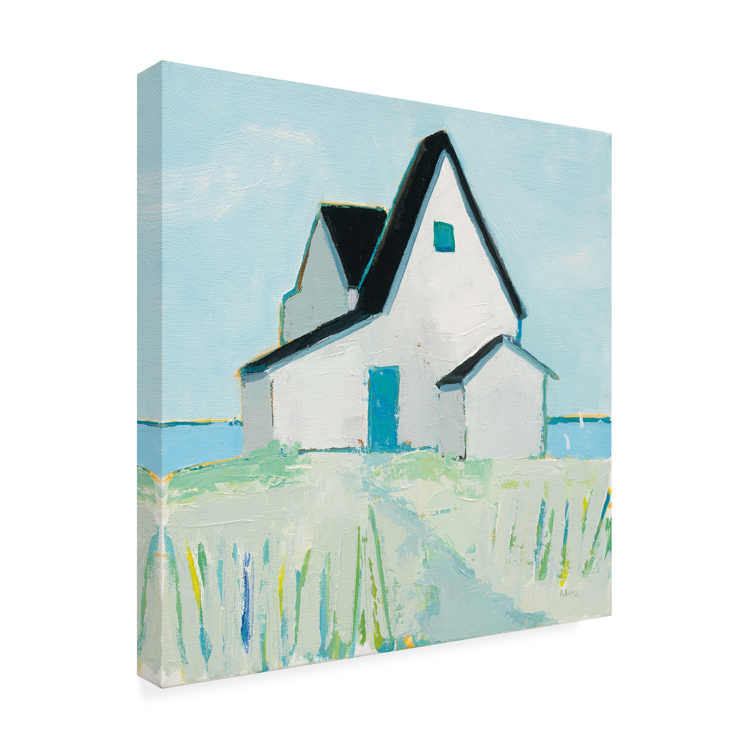 Phyllis Adams 'By the Waters Edge' Canvas Art