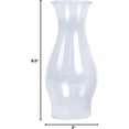 thumbnail image 3 of Clear Glass Lamp Chimney, Replacement Hurricane Globe Measures 3 Inch Diameter Base x 8 1/2 Inches High for Oil or Kerosene Lanterns, Crimp Top, 3 of 3