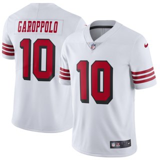 Men's Nike Jimmy Garoppolo White San Francisco 49ers Color Rush Legend  Player Jersey