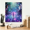 thumbnail image 5 of Epic Graffiti 'Neon Zone' by Cameron Gray Giclee Canvas Wall Art, 20"x24", 5 of 8