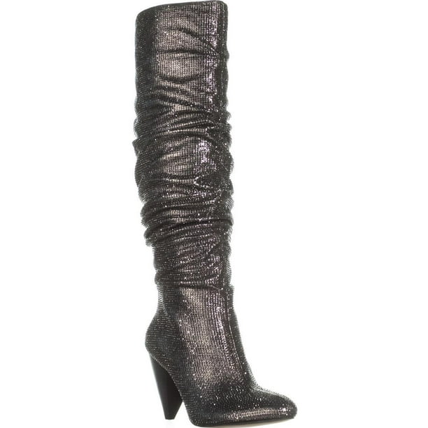 I35 - Womens I35 Gerii2 Knee-High Slouch Boots, Pewter ...