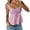 Pink, variant on Minjewel Tank Tops with Built in Bras - Fashionable Casual Polka Dot Print Twisted Knit Sleeveless Top - Chic Everyday Camisole,Beige S