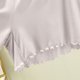 thumbnail image 4 of Pantalones de dormir de color liso para mujer, finos, informales, de cinco cuartos, para el hogar, pijama, 4 of 4