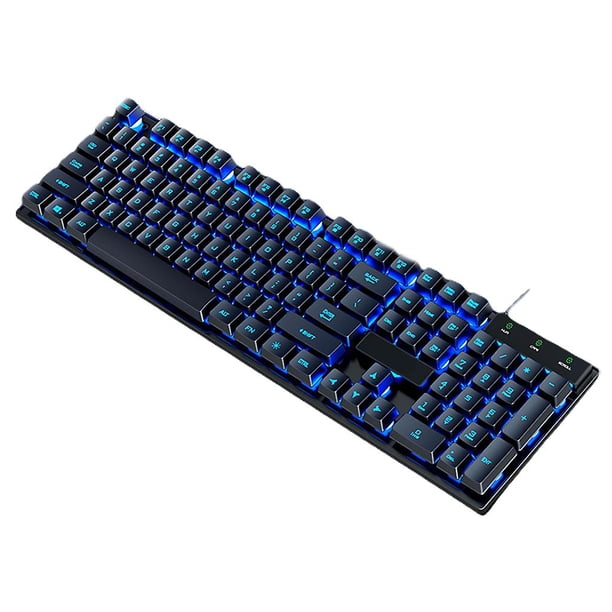 Teclado mecánico Gamer YONGSHENG 104 teclas verde té negro rojo