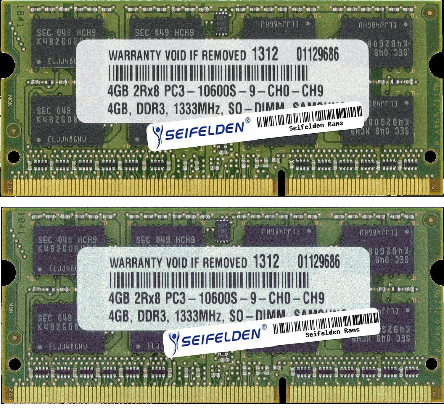 Seifelden 8GB (2X4GB) Memory RAM for Sony VAIO VPCEB-4CGX Laptop Memory Upgrade